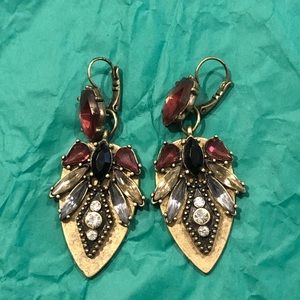 Chloe & Isabel dangle earrings with removable clip
